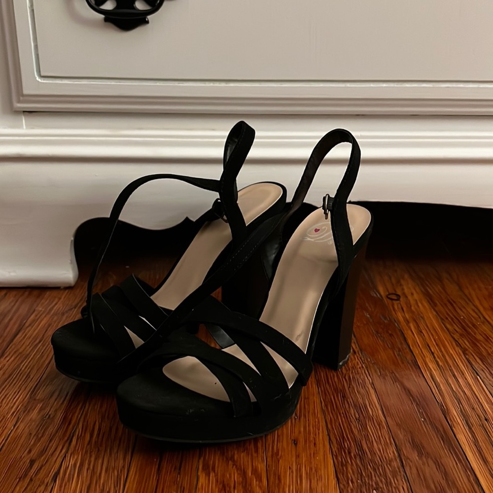 Black heels